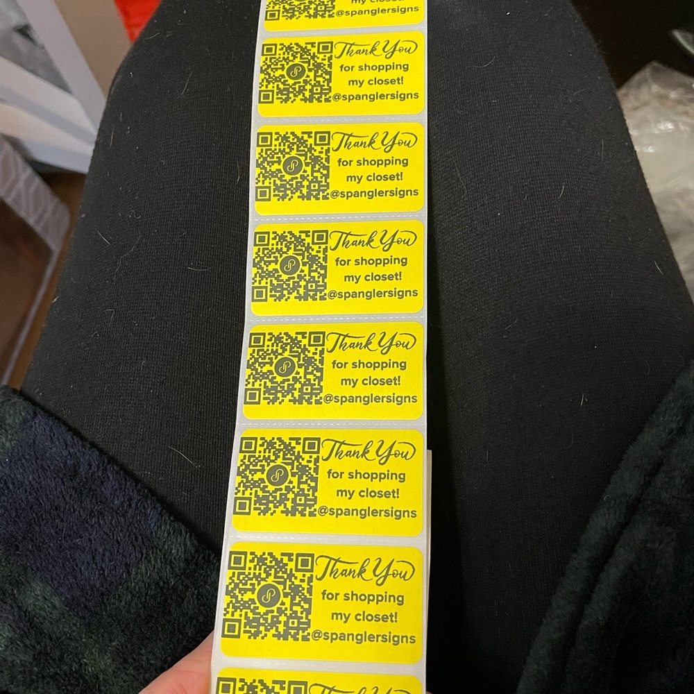 NWT 100 Custom Thermal Labels- Designed & Printed - Picture 5 of 14